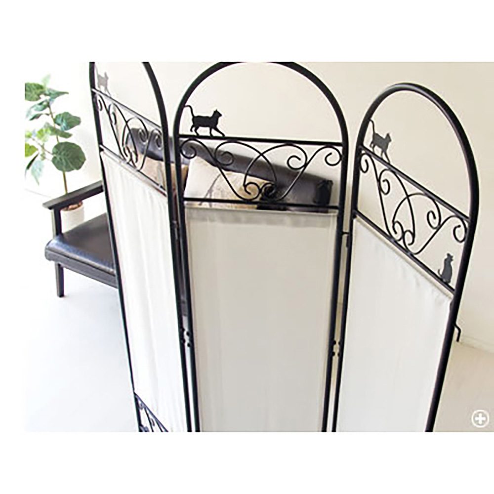 Cat Partition 3-Panel SK-2828 BK