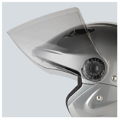 Ishino Shokai Semi-Jet Helmet XL Titanium Silver ISN21104TISV