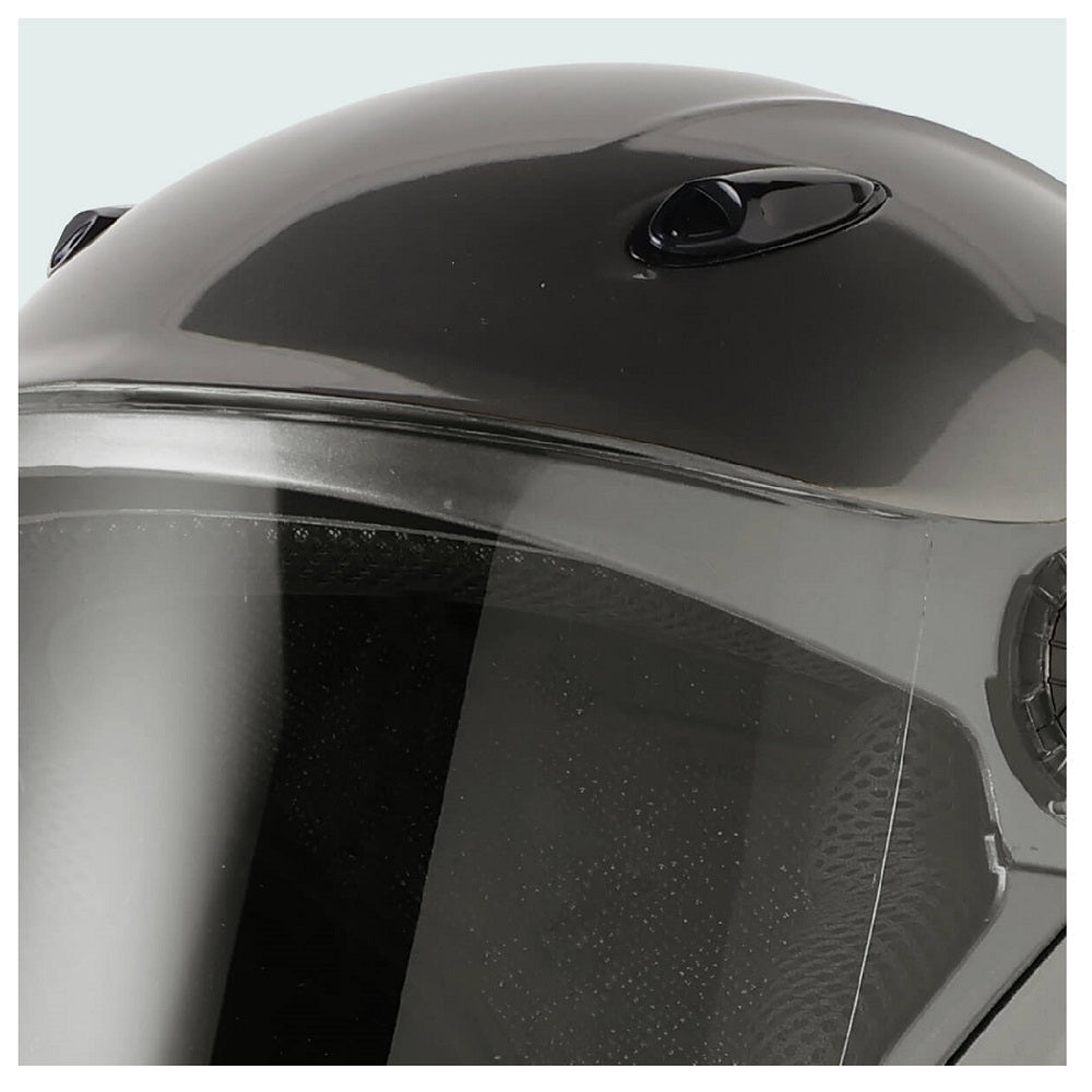 Ishino Shokai Semi-Jet Helmet XL Titanium Silver ISN21104TISV