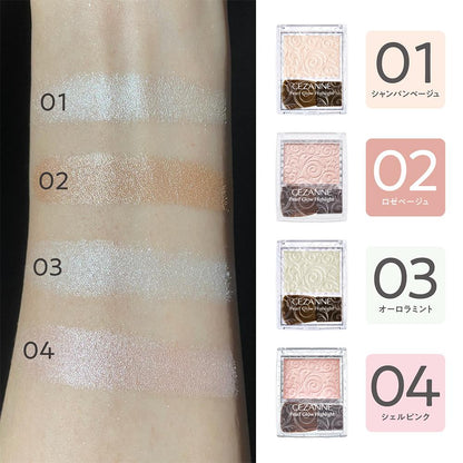 Cezanne Pearl Glow Highlight 03 Aurora Mint