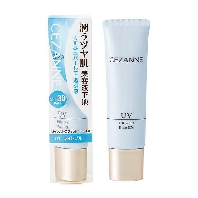 Cezanne UV Ultra Fit Base EX01 Light Blue 30g
