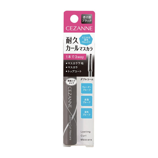 Cezanne Long-lasting Curl Mascara 01 Black 5.0g