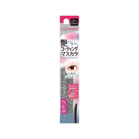 Cezanne Glow Coat Mascara 01 Sheer Black 6.0g