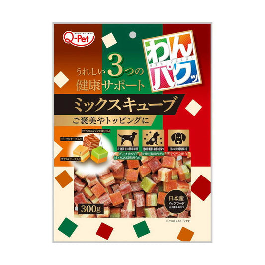 Kyushu Pet Food Wan Paku Mix Cube 300g
