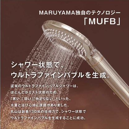 Ultra Fine Bubble Shower Head Abilia US120