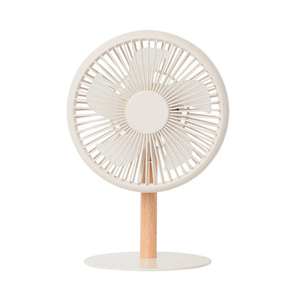 Mini Living Fan with LED Light Off White PBAF003-OW