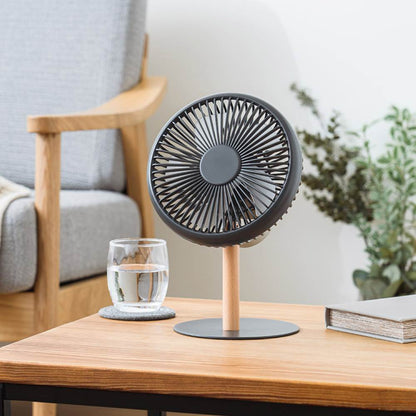 Mini Living Fan with LED Light Gray PBAF003-DG