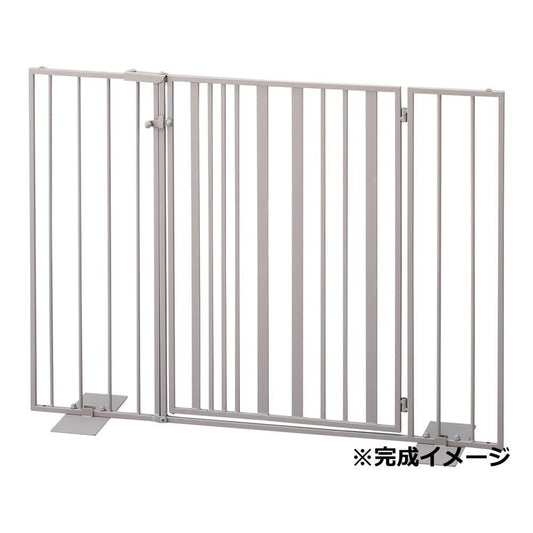 Pet Gate Stripe Door Type Latte S23-0652