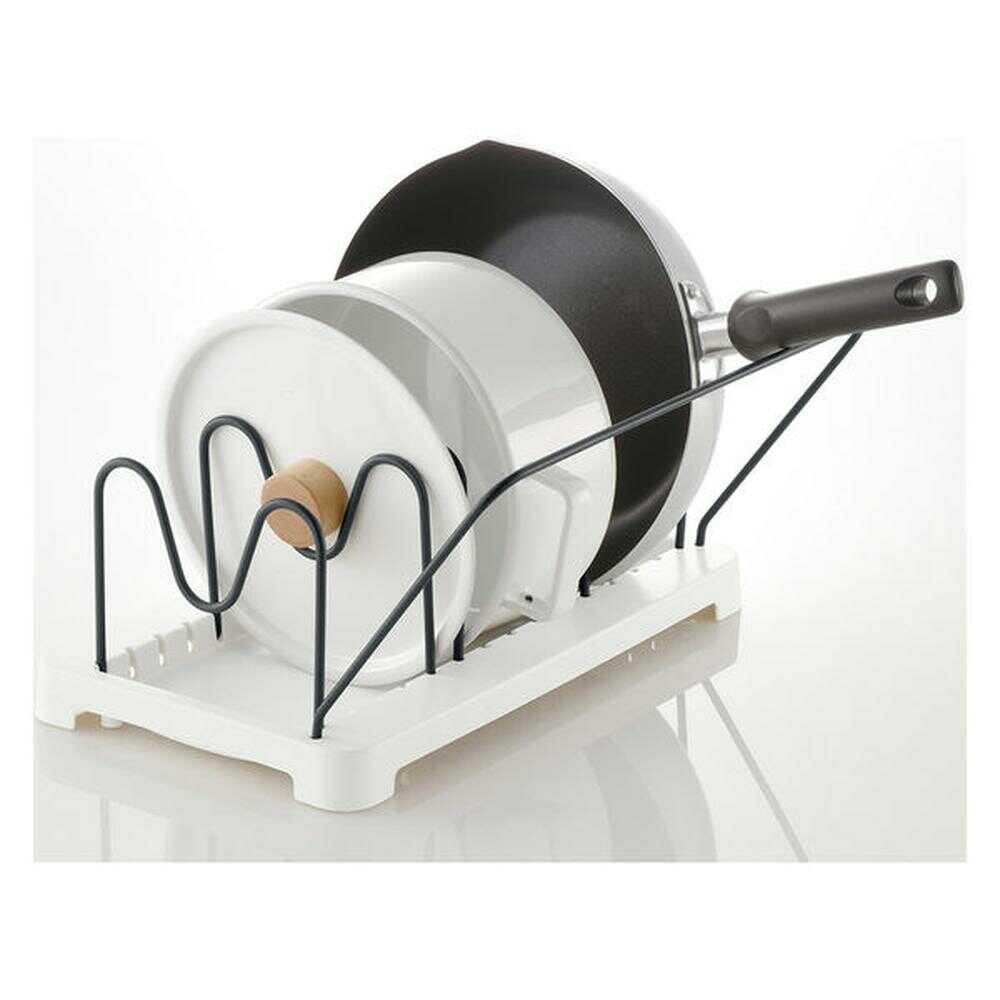 Richell Totono Drawer Pot and Pan Stand R White (1 Unit)