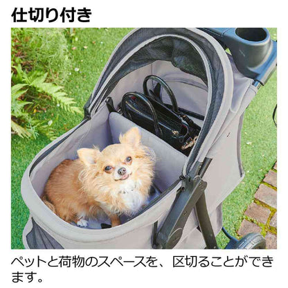 Pet Cart Plenta Gray