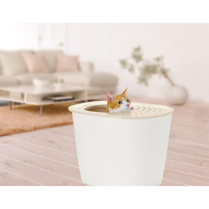 Lapure Cat Litter Box White