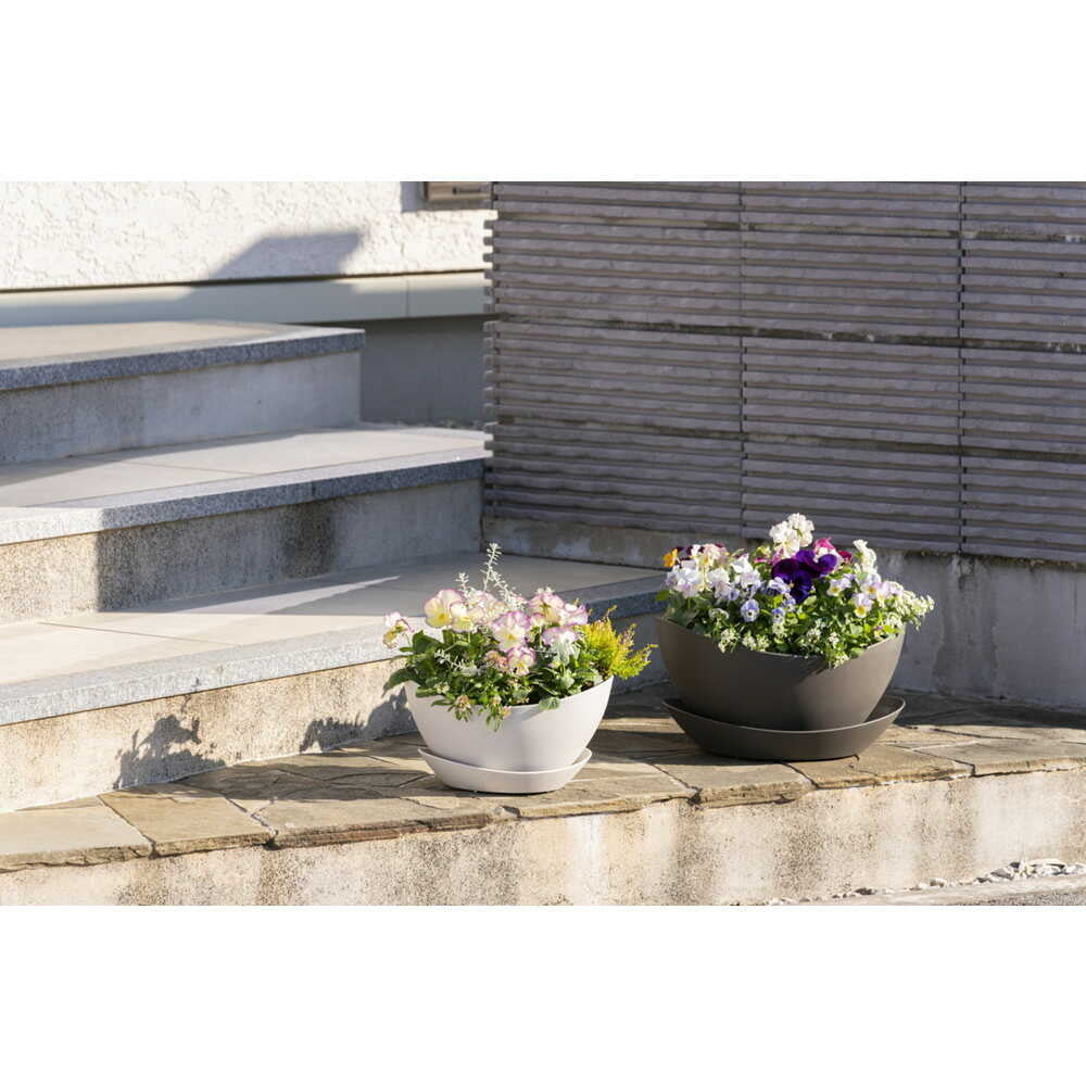 Richell Gatherin Bowl Dark Gray