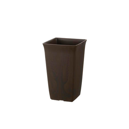 Richell Fore Square Pot Dark Brown
