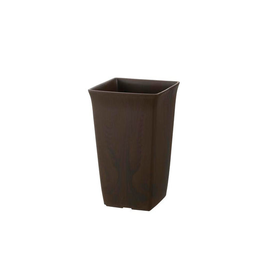 Richell Fore Square Pot Dark Brown