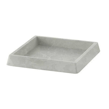 Richell Botani Square Plate White