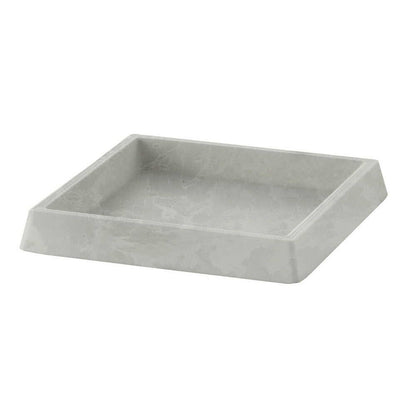 Richell Botani Square Plate White