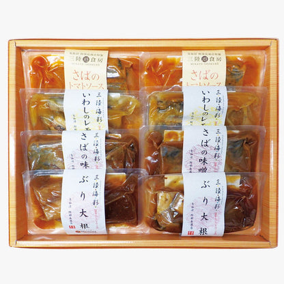 Abe Nagashoten Simmered Fish Set