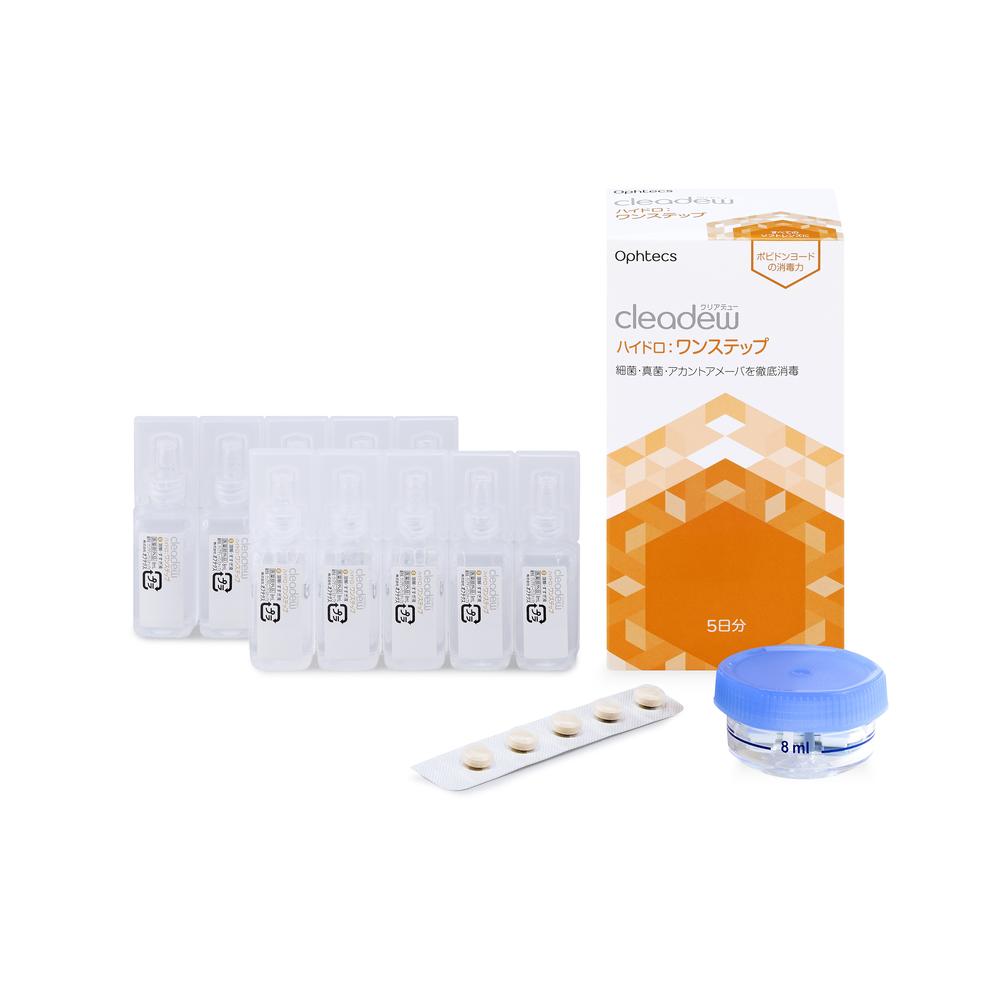 Offtex Clear Dew Hydro: One Step 5-Day Supply 8ml x 10 Bottles + 5 Tablets