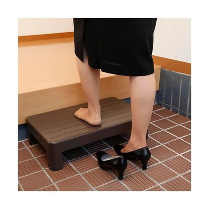 Kohara Large Entrance Step Stool Brown