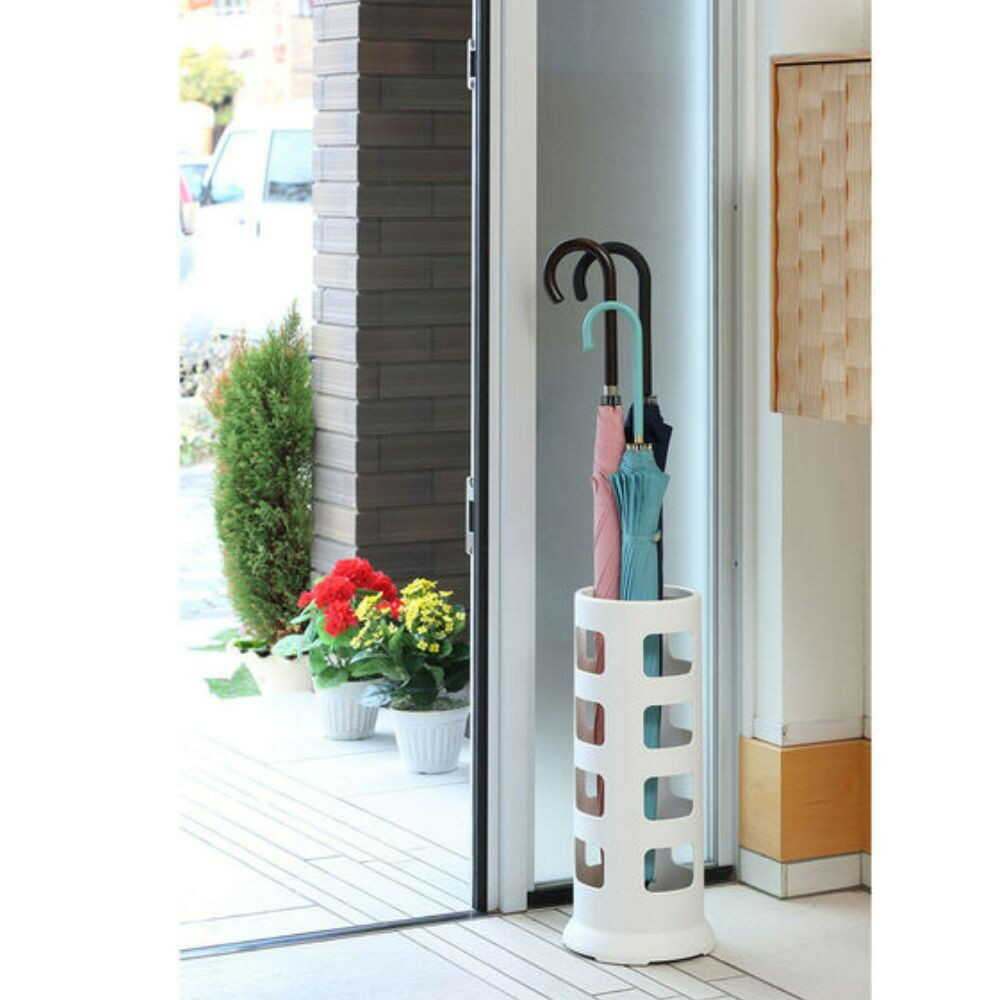 Kohara Industry Umbrella Stand Round White