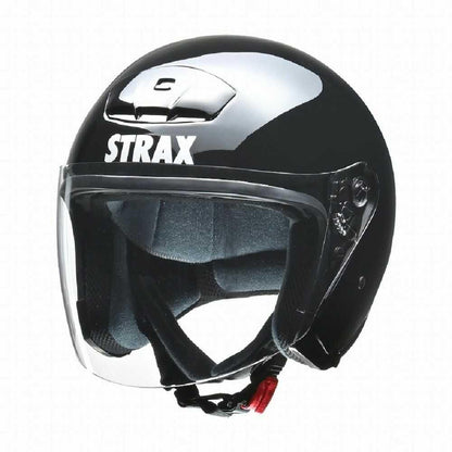 Lead Industry STRAX Jet Helmet Black SJ4 BK BIG