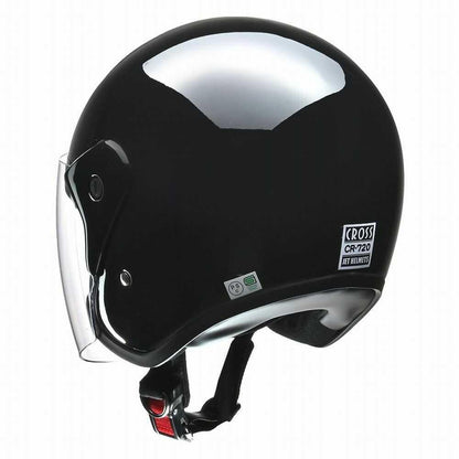 Lead Industry CROSS Jet Helmet BK CR720BK