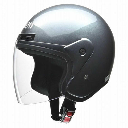 Lead Industrial CROSS Jet Helmet Gun Metallic CR720 GM