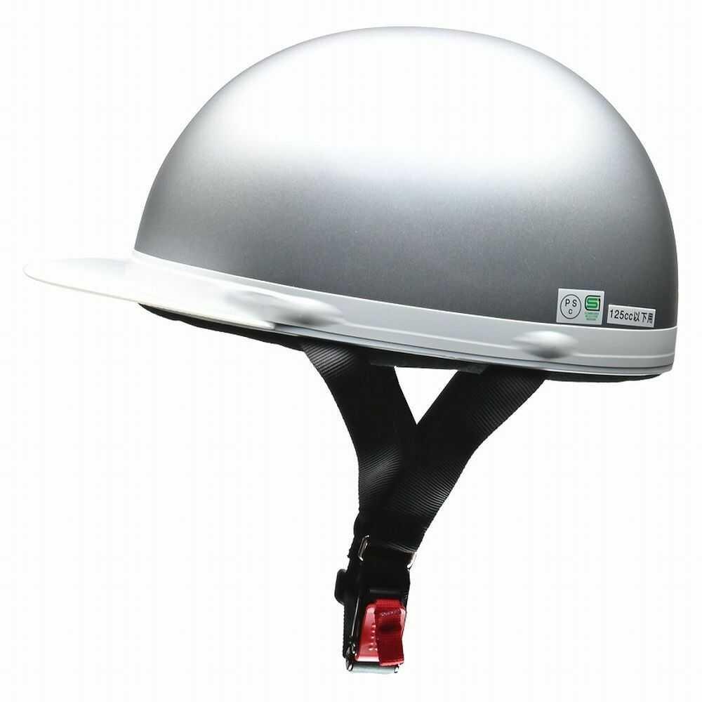 Lead Industry CROSS Half Helmet Silver CR740 SI