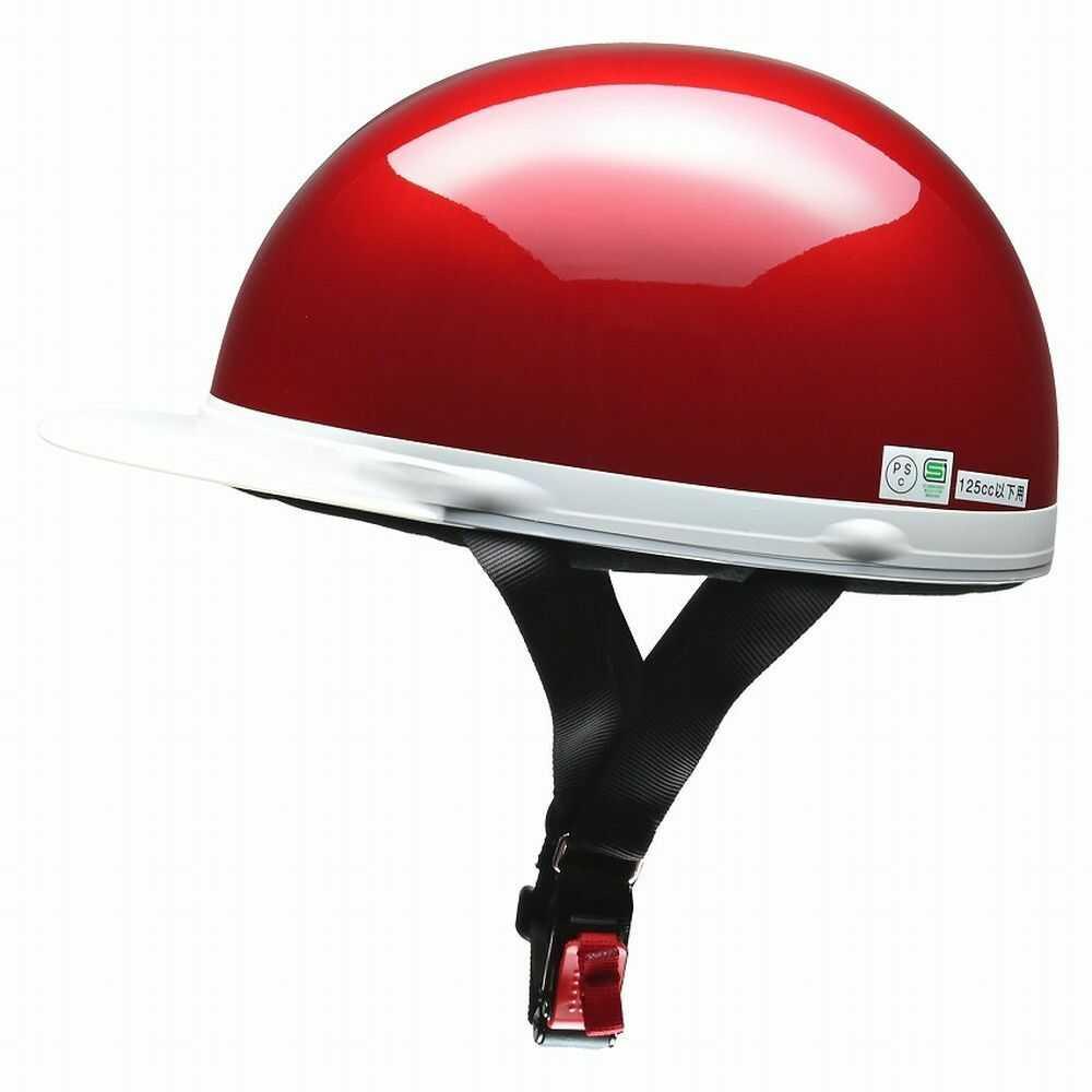 Lead Industry CROSS Half Helmet Candy Red CR740 CRE