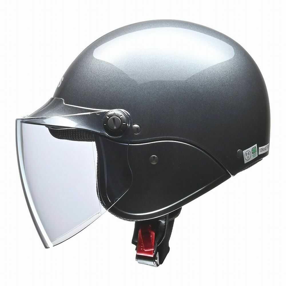 Lead Industry apiss Semi-Jet Helmet Gun Metallic AP603 GM
