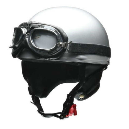 Lead Industrial Vintage Helmet Silver LL CR751SILL