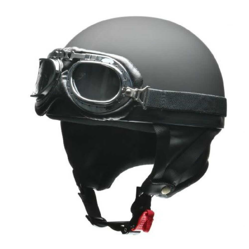 Lead Industrial Vintage Helmet Matte Black LL CR751MATBKLL