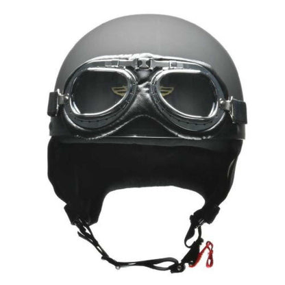 Lead Industrial Vintage Helmet Matte Black LL CR751MATBKLL