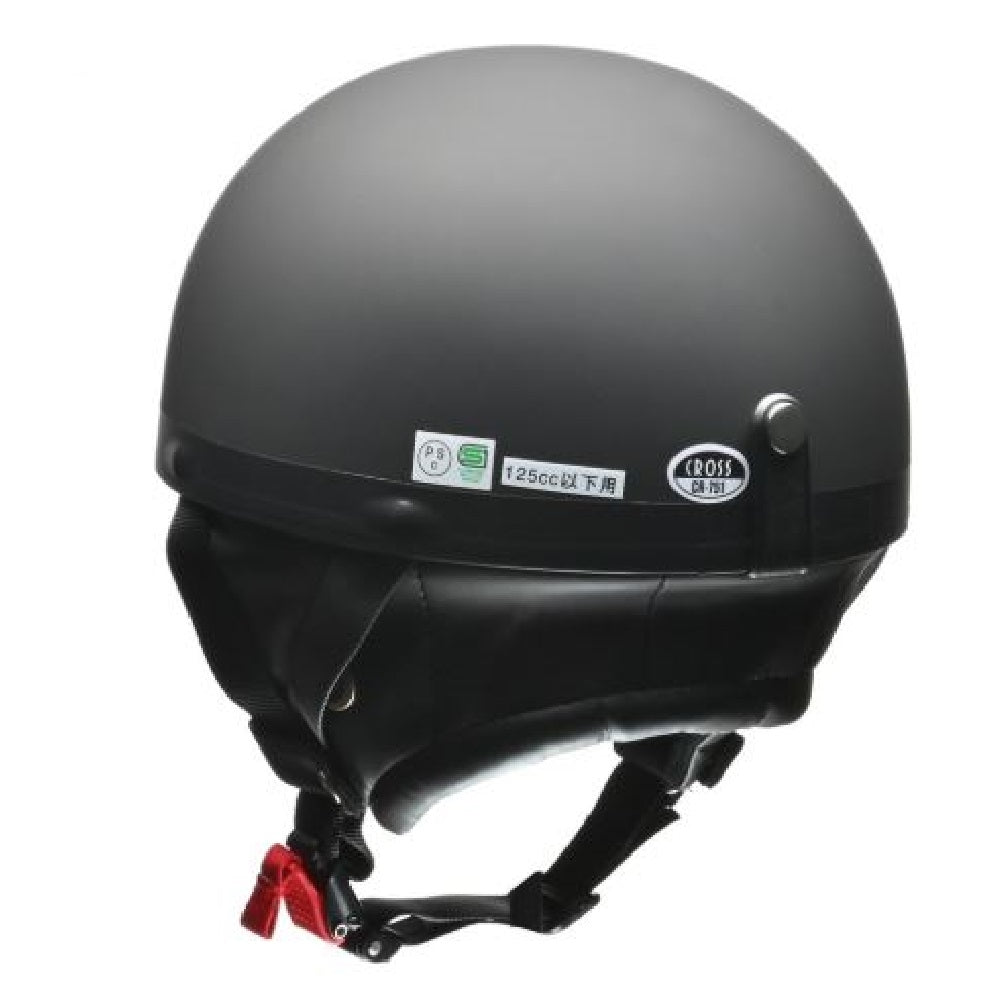 Lead Industrial Vintage Helmet Matte Black LL CR751MATBKLL