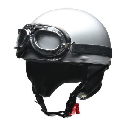 Lead Industrial Vintage Helmet Silver Free CR750SI