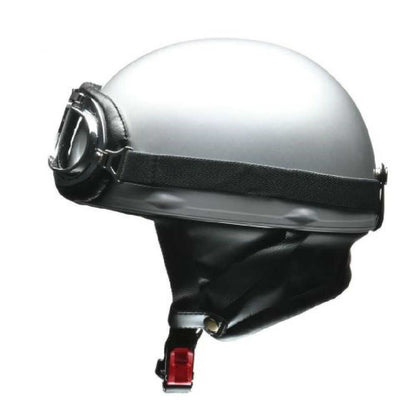 Lead Industrial Vintage Helmet Silver Free CR750SI