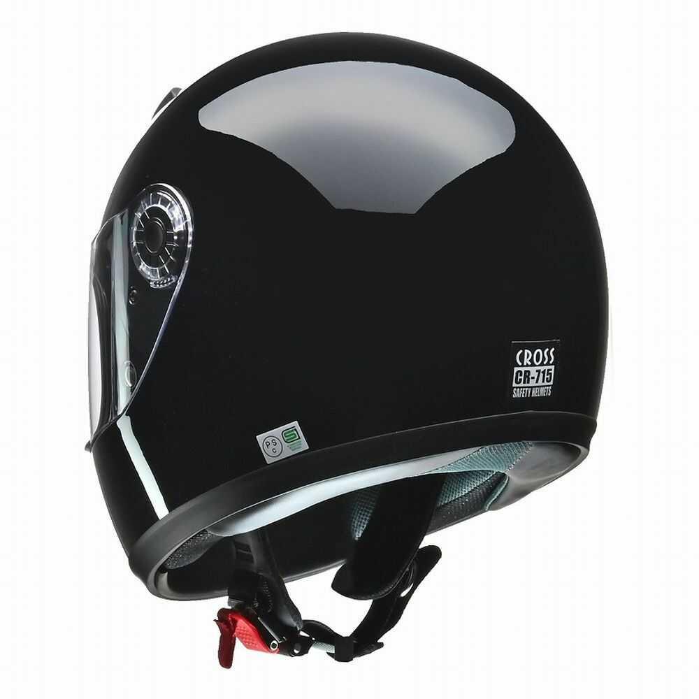 Lead Industry CROSS Full Face Helmet Black CR715 BK