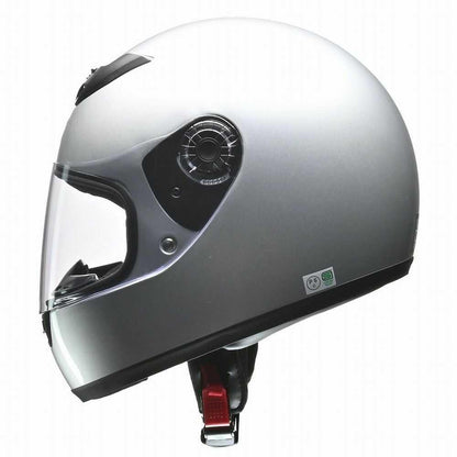 Lead Industry CROSS Full Face Helmet Silver CR715 SI