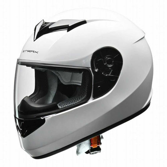 Lead Industry STRAX Full Face Helmet White SF12 WH L