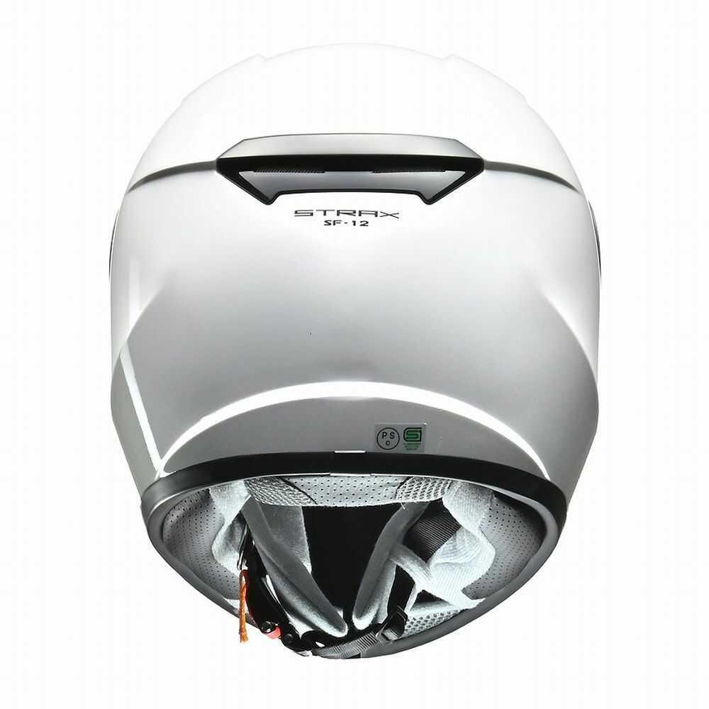 Lead Industry STRAX Full Face Helmet White SF12 WH L