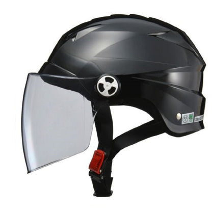 Lead Industrial Shielded Half Helmet BK-LL RE41BKLL