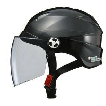 Lead Industrial Shielded Half Helmet BK-LL RE41BKLL