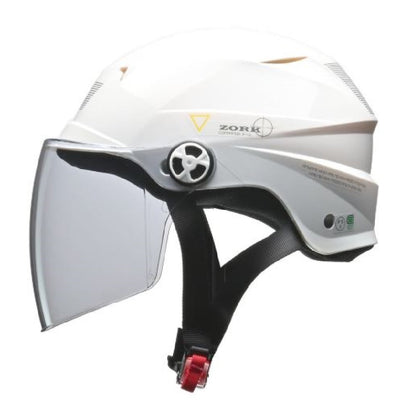 Lead Industrial ZORK Shielded Half Helmet White Free ZORKWH