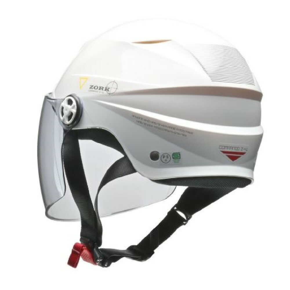 Lead Industrial ZORK Shielded Half Helmet White Free ZORKWH