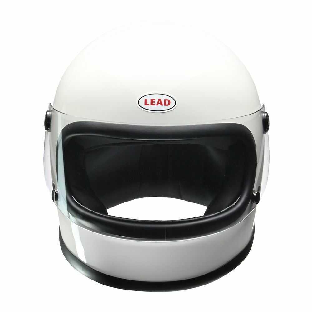 Lead Industry RX200R Full Face Helmet White RX200RWH