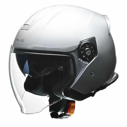 Lead Industry FLX Jet Helmet Matte Silver L FLXMATSIL