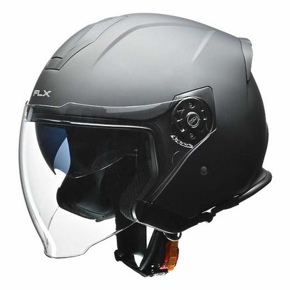 Lead Industry FLX Jet Helmet Matte Black FLX MATBK L