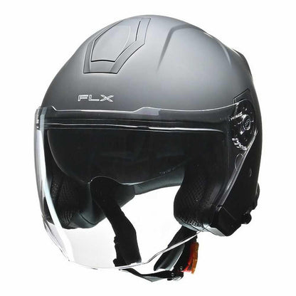 Lead Industry FLX Jet Helmet Matte Black LL FLXMATBKLL