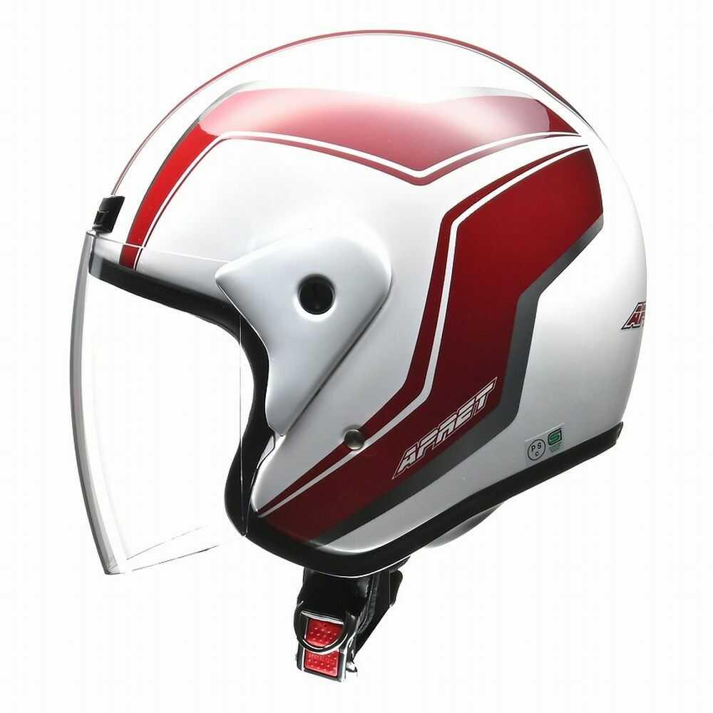 Lead Industry APRET Jet Helmet White APRET WH
