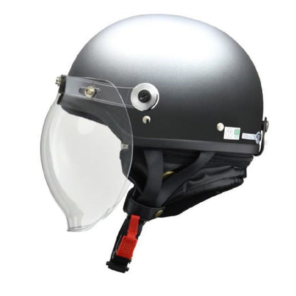 Lead Industrial Bubble Shielded Half Helmet Matte Gunmetal LL CR761MATGMLL